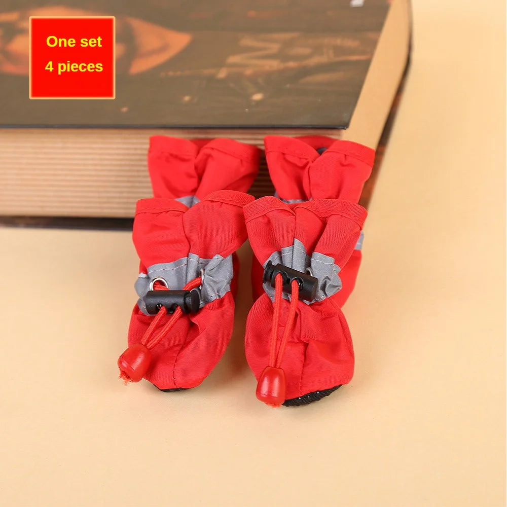 Bottes imperméables pour chien (lot de 4)
