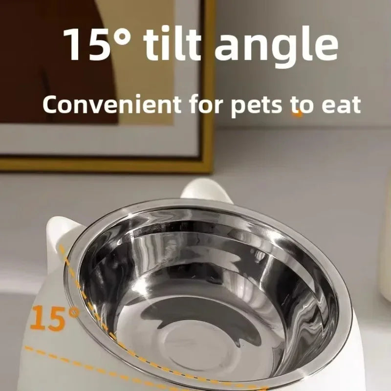 Gamelle ergonomique oreilles de chat