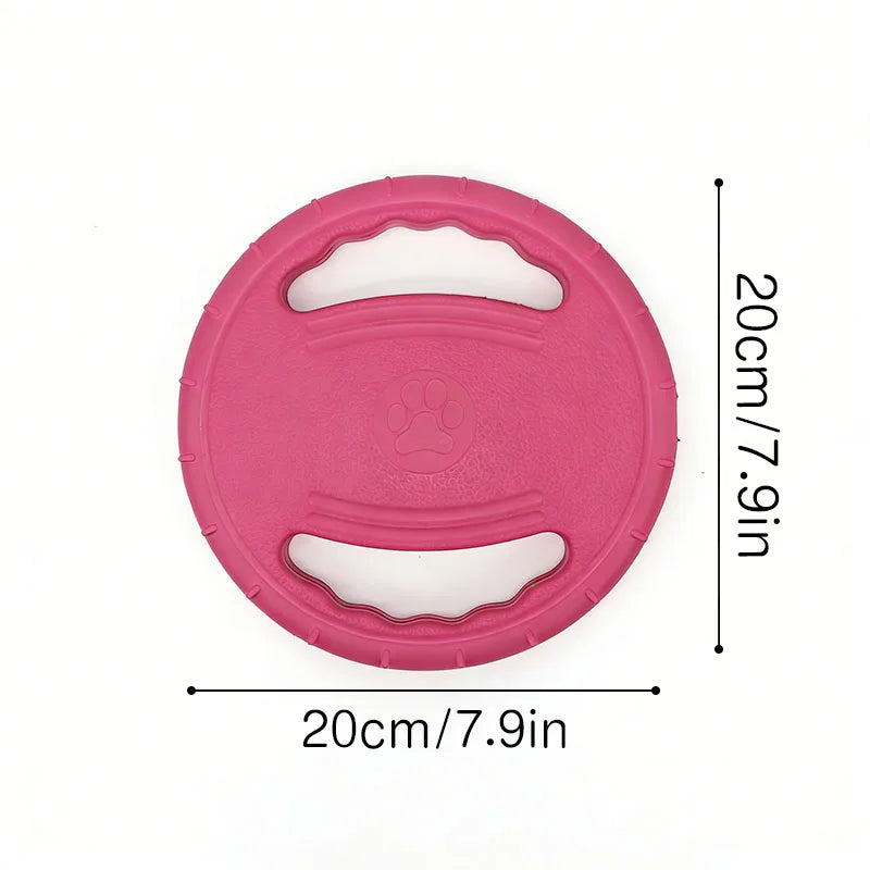 Frisbee souple indestructible pour chien