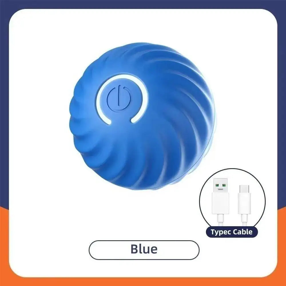 Balle électronique rebondissante pour chien et chat