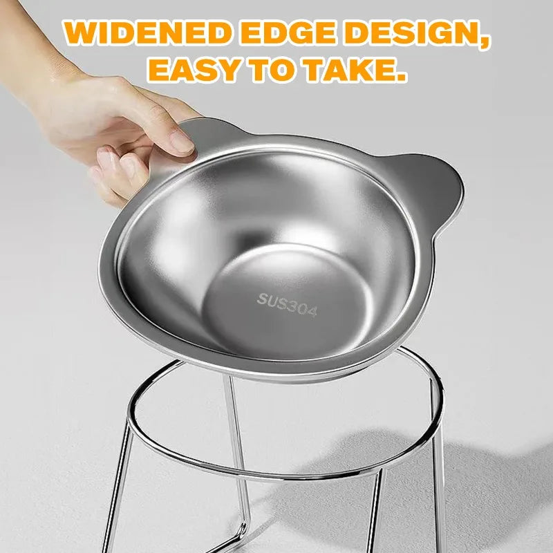 Gamelle inclinée anti-régurgitation pour chien et chat