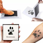 Kit empreinte de patte souvenir pour chien et chat