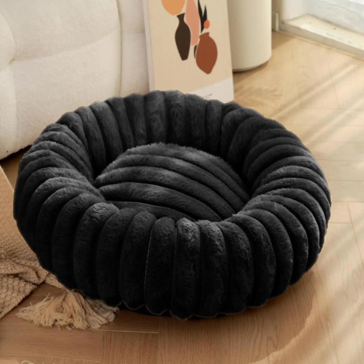Panier rond moelleux