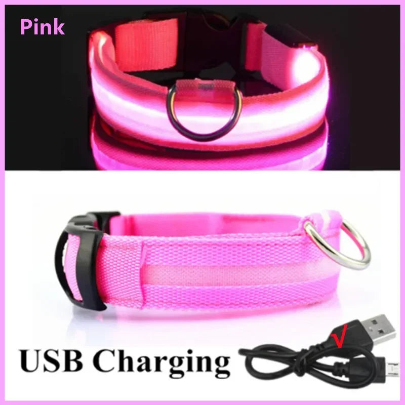 Collier lumineux LED rechargeable