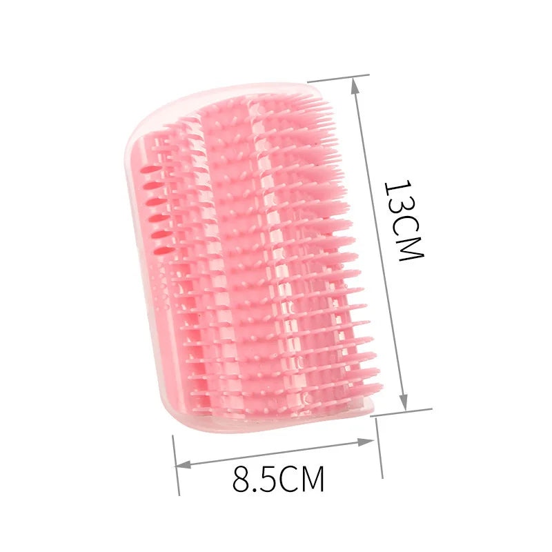 Brosse à coin auto-toilettage