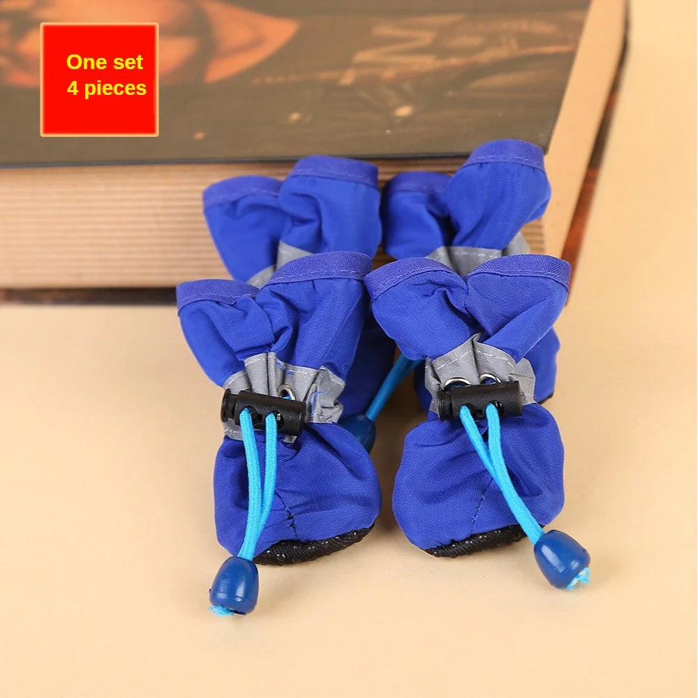 Bottes imperméables pour chien (lot de 4)