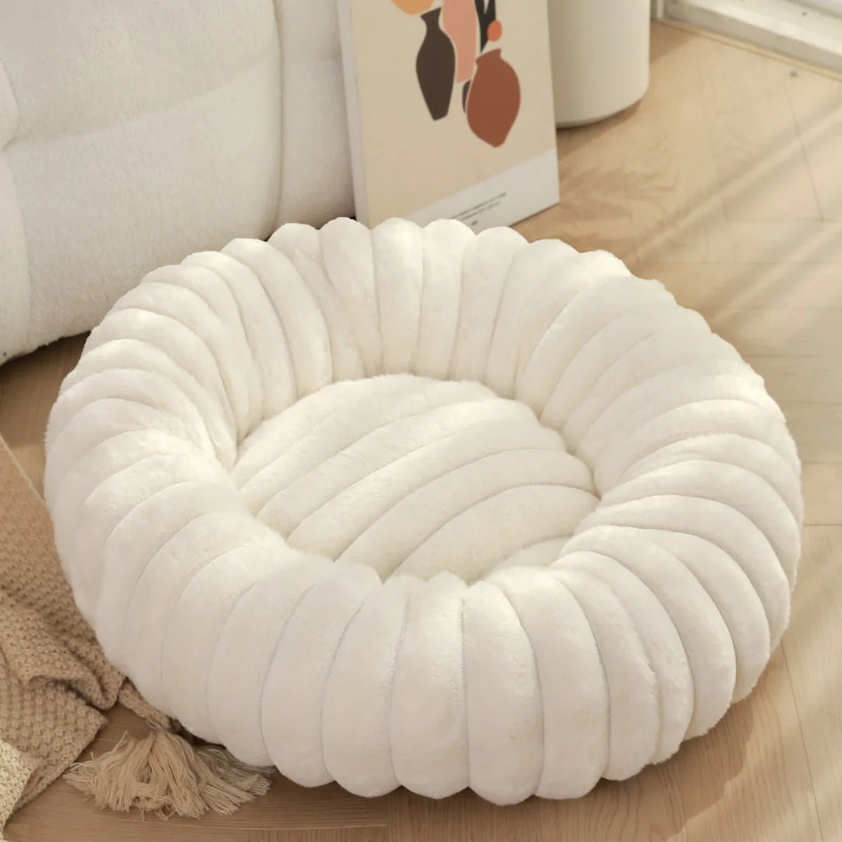 Panier rond moelleux