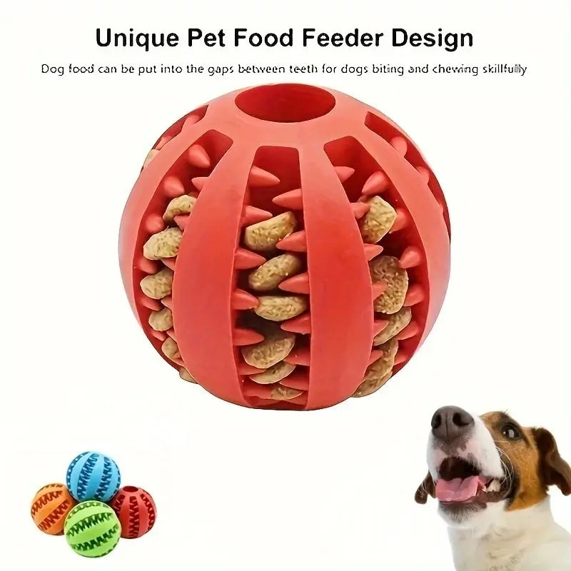 Balle distributrice de friandises pour chien