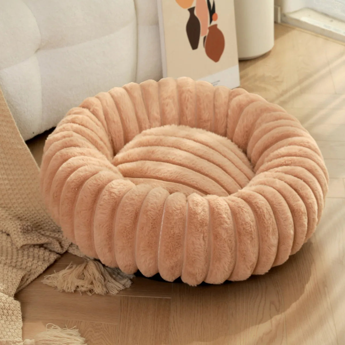 Panier rond moelleux