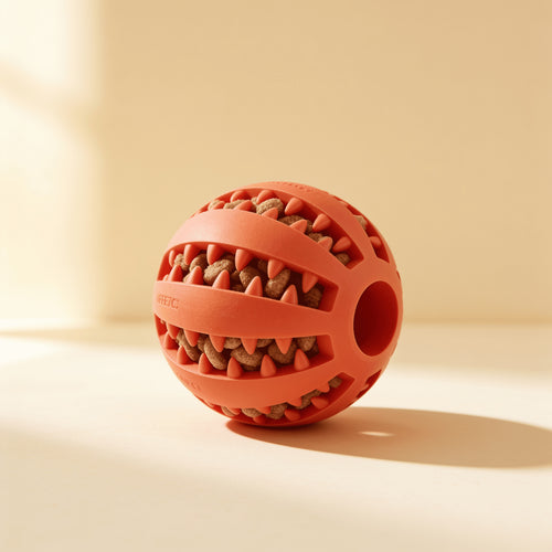 Balle distributrice de friandises pour chien