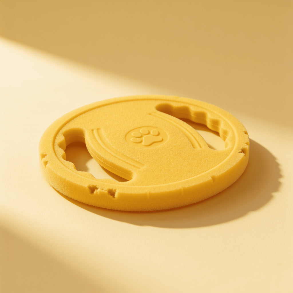 Frisbee souple indestructible pour chien