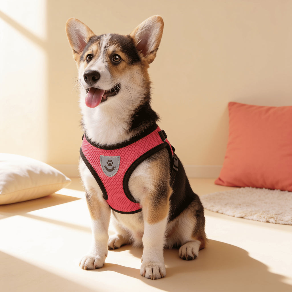 Harnais de promenade ajustable pour chien