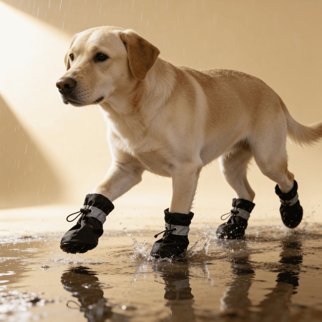 Bottes imperméables pour chien (lot de 4)