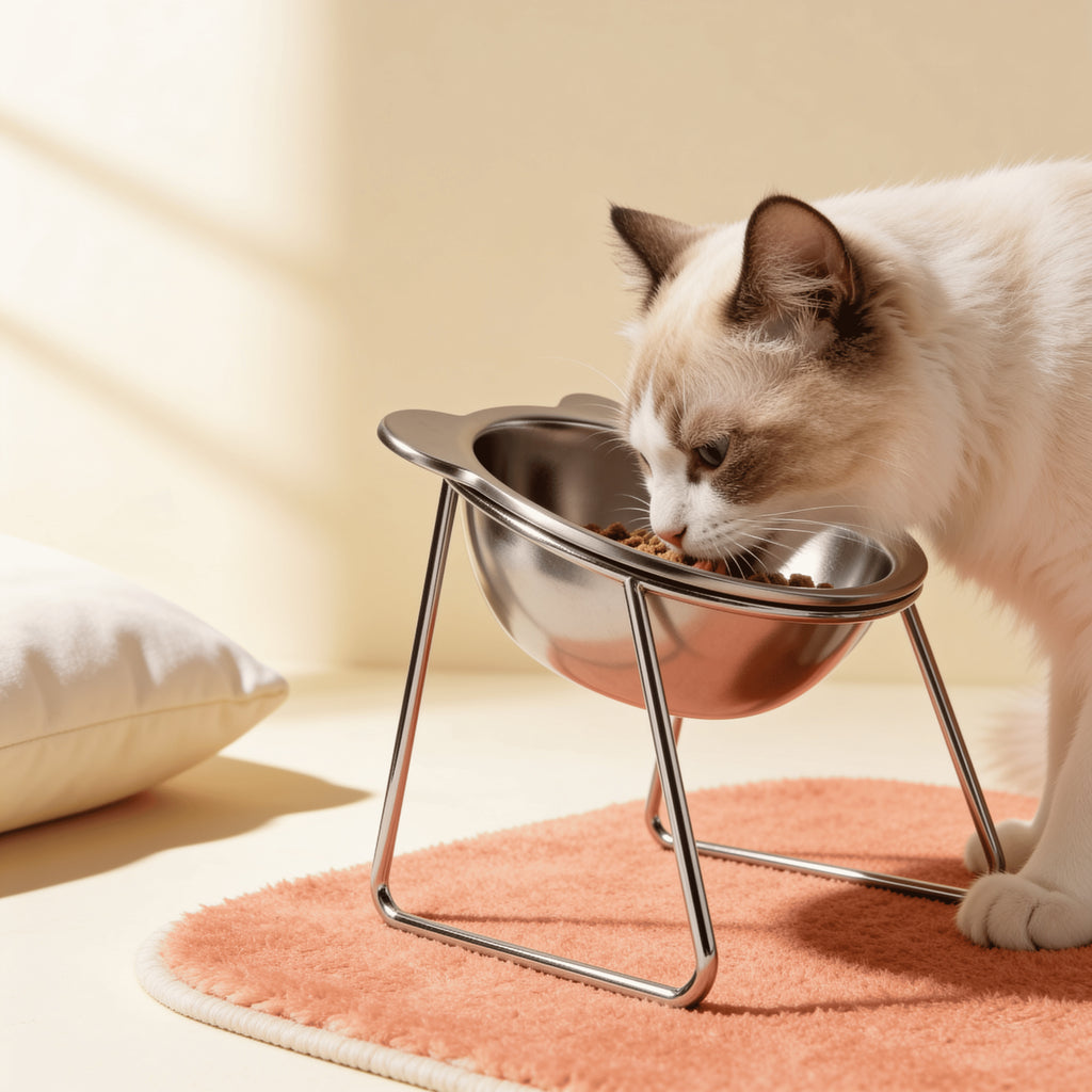 Gamelle inclinée anti-régurgitation pour chien et chat