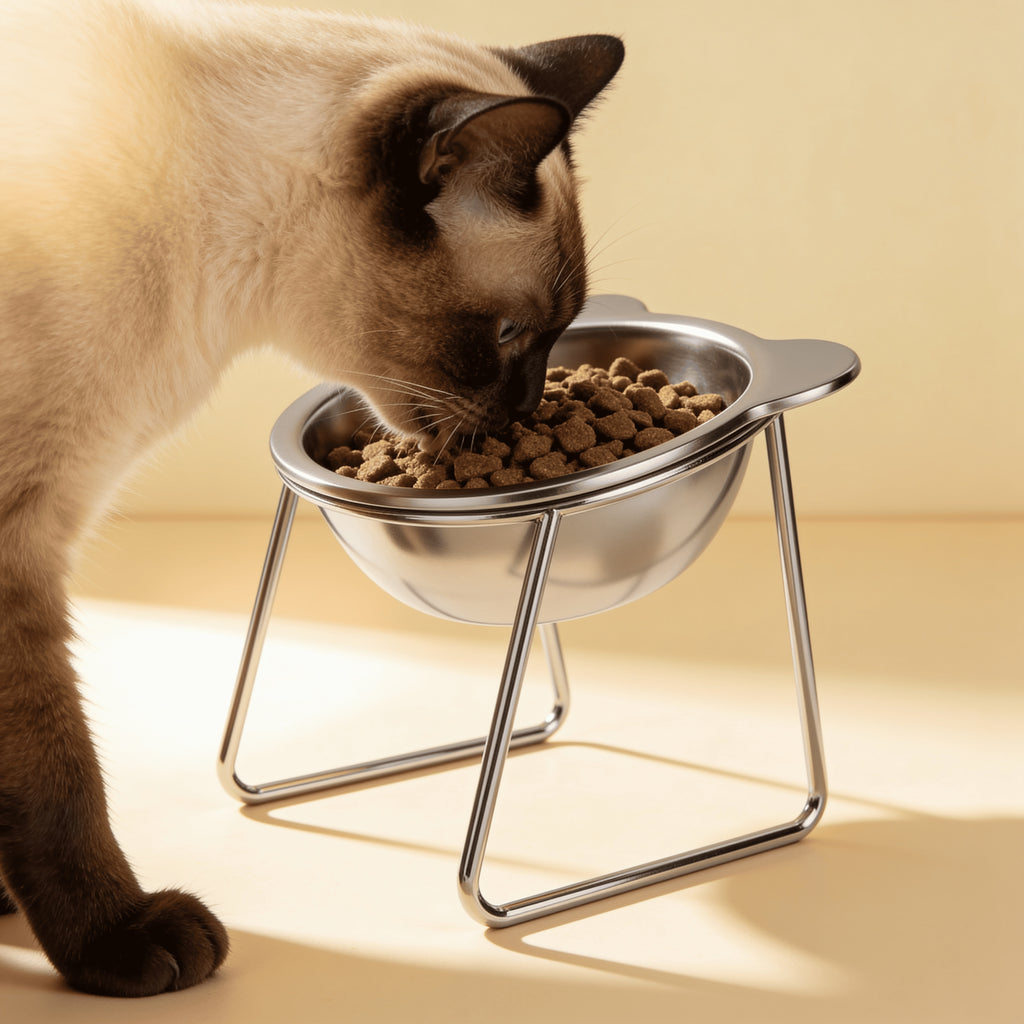 Gamelle inclinée anti-régurgitation pour chien et chat